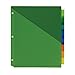 Avery Big Tab Insertable Two-Pocket Plastic Dividers, 8 Multicolor Tabs, 1 Set (11907)