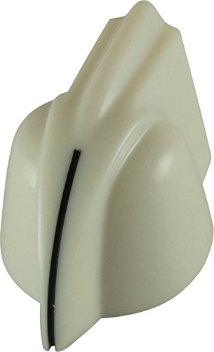 Knob - Mini Chicken Head, High Quality, Brass Insert, Cream