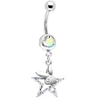 Northern Lights Playboy Belly Ring