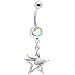 Northern Lights Playboy Belly Ring