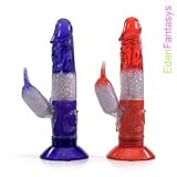 I-vibe Suction Cup Rabbit Vibrator - Red