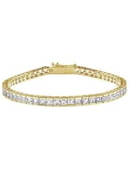 Diamond Tennis Bracelet 14K Yellow Gold - 5.00 CT Diamonds