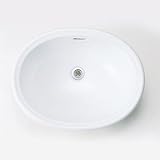 洗面ボール 陶器 ブランカ 洗面器 Mオーバル(排水金具なし)