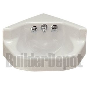 KOHLER K-2766-EH-0 Marston Wall-Mount Lavatory White