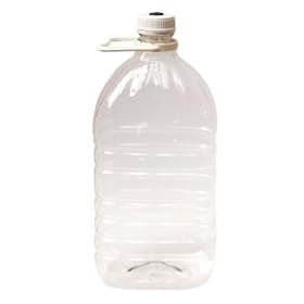 5 Litre PET Demi-John with cap and grommet