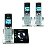 New Vtech Dect 6.0 Cordless Phones W/3 Handsets Digital Answering System Blue Backlit Keypad 316IIwRZvmL. SL160 New Vtech Dect 6.0 Cordless Phones W/3 Handsets Digital Answering System Blue Backlit Keypad