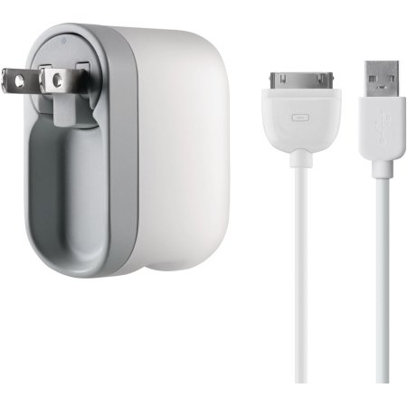 BELKIN Rotating Travel Charger andChargeSync. (2.1 amp)