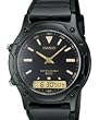 Casio Men's Analog Digital 2 Time Watch Model AW-49HE-1AV