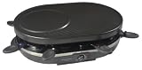 Andrew James Traditional Raclette Grill with Thermostatic Heat Control + Free Spatulas
