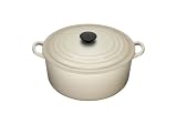316IWoqHQPL. SL160  Le Creuset Enameled Cast Iron 2 Quart Round French Oven, Dune