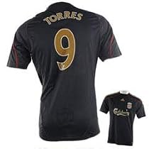 adidas Liverpool Away Torres 9 Shirt 2009 2010
