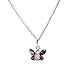 Butterfly Necklace Accented with Swarovski Crystal title=