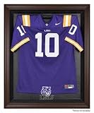 LSU Tigers Brown Framed Logo Jersey Display Case