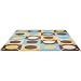 Skip Hop Playspot Foam Floor Tiles - Blue/ Gold