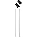 CamelBak Bottle Accessory 2 Bite Valves/2 Straws (Blue)