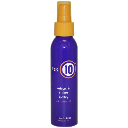 It's A 10 miracle shine spray with noni oil 4 fl oz (118 ml)