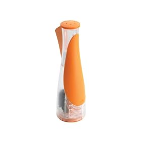 Chef'n Bistro Grind Combo Grinder, Apricot Clear by Chef'n