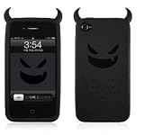 【セール価格】iphone4/4s対応 デビル(悪魔)ケース(ブラック) devil