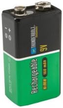 9V NiMH Rechargeable Battery from TNM