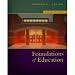 Books : Foundations of Education - TEXT ONLY