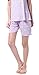 Sanfeya Women's Heart and Dot Printed Short Pajamas Sleepwear Set