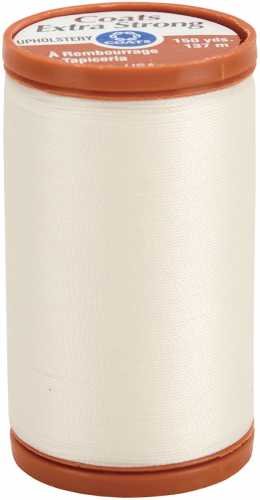 Coats & Clark Extra Strong & Upholstery Thread 150yd-Natural