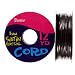 1mm Satin Rattail Cord, Black, 12 yd roll