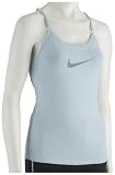 Nike Womens Cotton Strappy Tank Blue