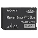 Sony 4 GB Memory Stick PRO Duo Flash Memory Card MSMT4G