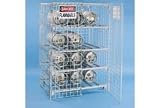 Horizontal 10 Cylinder Storage Cabinet