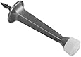 Stanley National Hardware V8022 3" Solid Doorstop in Antique Pewter