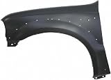 05 FORD F250 HEAVY DUTY PICKUP f-250 FENDER LH (DRIVER SIDE) TRUCK, w/Wheel Opening Mldgs holes, w/o...