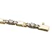 Two Tone Fashionable Diamond Bracelet