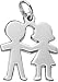 Boy and Girl Charm by Rembrandt Charms