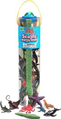 Childrens Toyshop  Toys : Safari Sealife Mega Toob