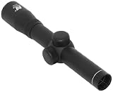 NcStar 2X20 Pistol Scope/Blue Lens/Ring (SPB220B)