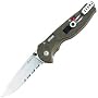 SOG Specialty Knives & Tools SGFSA-98  Flash II - 1/2 Serrated Aluminum Handle