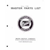 1928 1929 1930 1931 1932 BUICK Parts Book List Catalog by General Motors