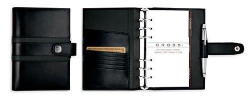 Cross Personal Agenda 1846 Leather Collection Ebony with Carbon Grey by Cross