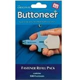 Buttoneer Fastening System Refill Pack-100/Pkg
