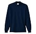 Anvil Brand Long Sleeve Heavyweight Mock Turtleneck Tee - Navy Blue
