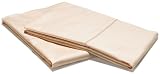 Pinzon Hemstitch 400-Thread-Count 100 Percent Egyptian Cotton Standard Pillowcase Set, Blush