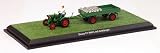 Review Schuco  / 2884, Diorama Deutz F1 mit Anhänger 1:43 Schuco