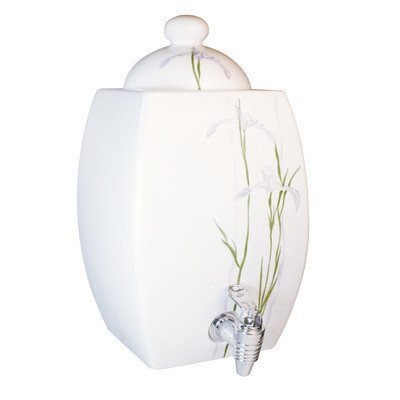 Corelle Coordinates Shadow Iris Ceramic Beverage Dispenser On Sale