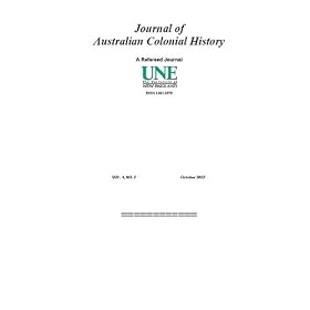 Journal of Australian Colonial History by