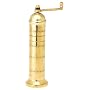 Pepper Mill Imports, Atlas 8" Brass Salt Mill