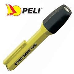 Peli Taucherlampe Nemo 1900N gelb f�r 2 Micro Batterien