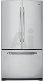 Review GE  / GE GFSS6KEXSS 25.8 cu. ft. French-Door Refrigerator with 4 Glass Shelves, Gallon Door Storage, Door Alarm and Automatic Ice Maker: Stainless Steel