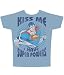 Search : Superman Retro Distressed Kiss Me I Have Super Powers T-Shirt