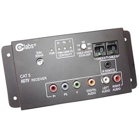 CE LABS CAT5RX CAT-5 HD A V Receiver by Cable Electronics